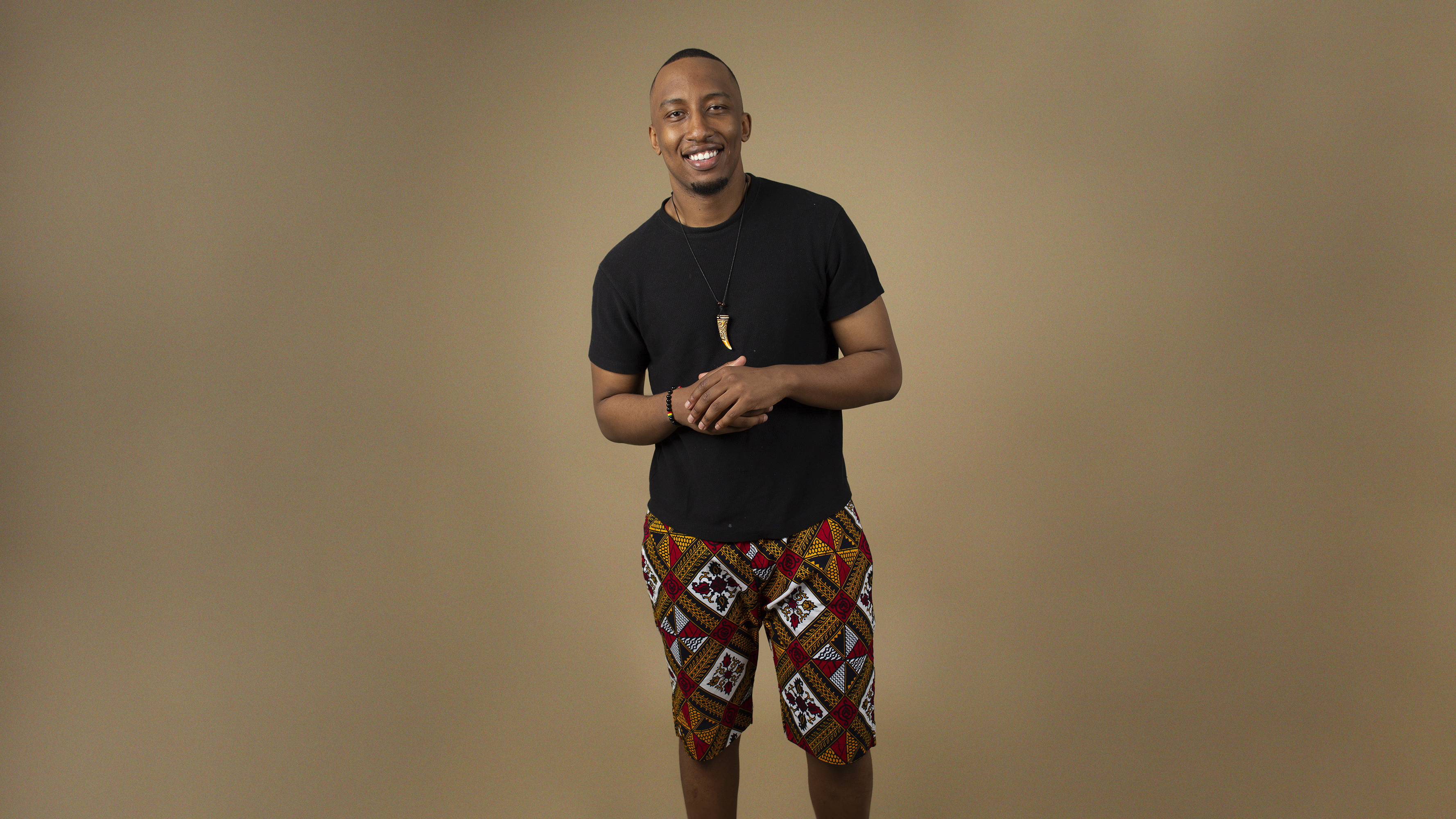 African print outlet shorts mens