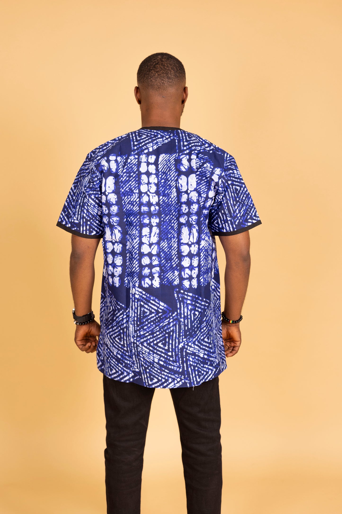 Tomiwa African Print Kaftan Top