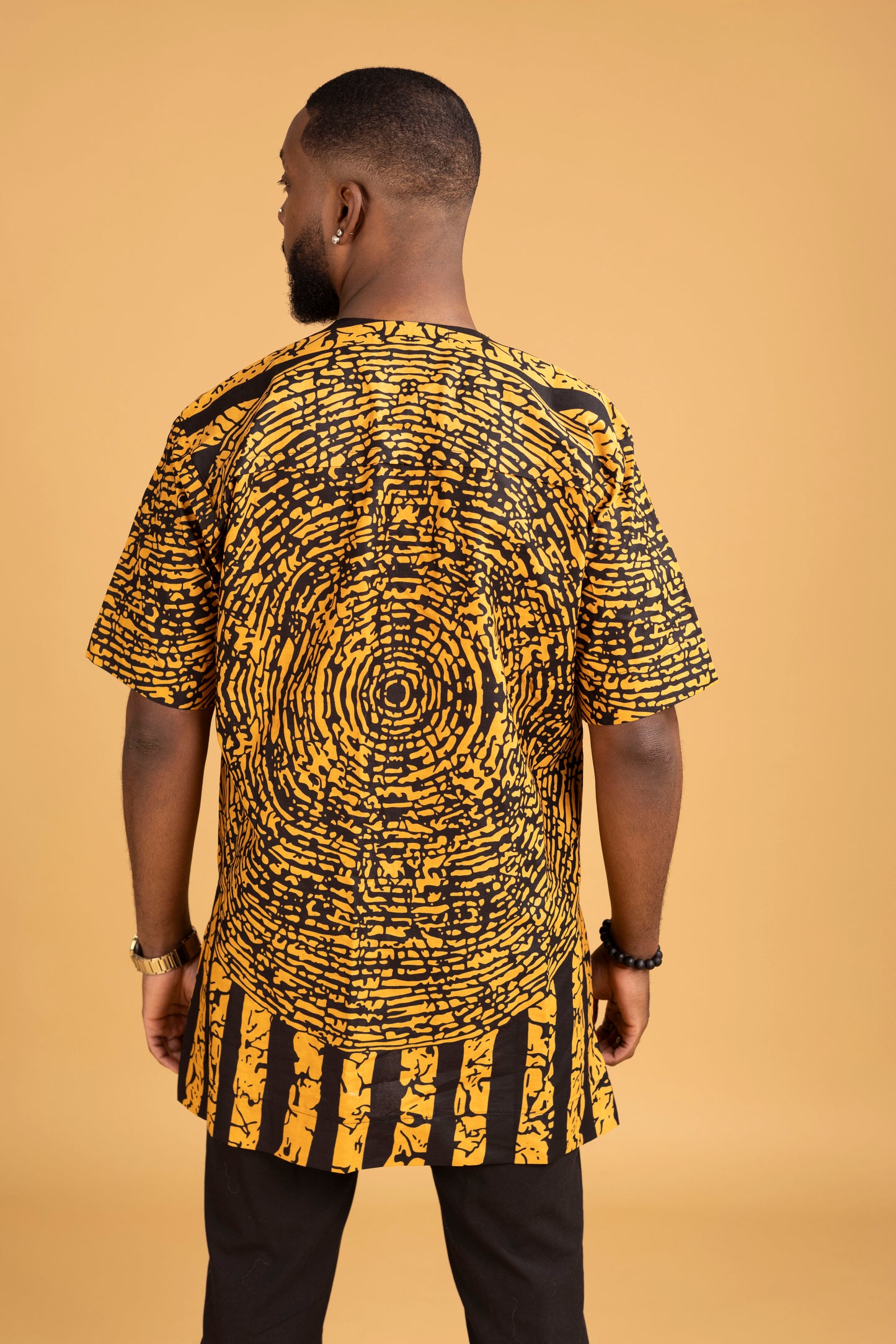 Fola African Print Kaftan Top