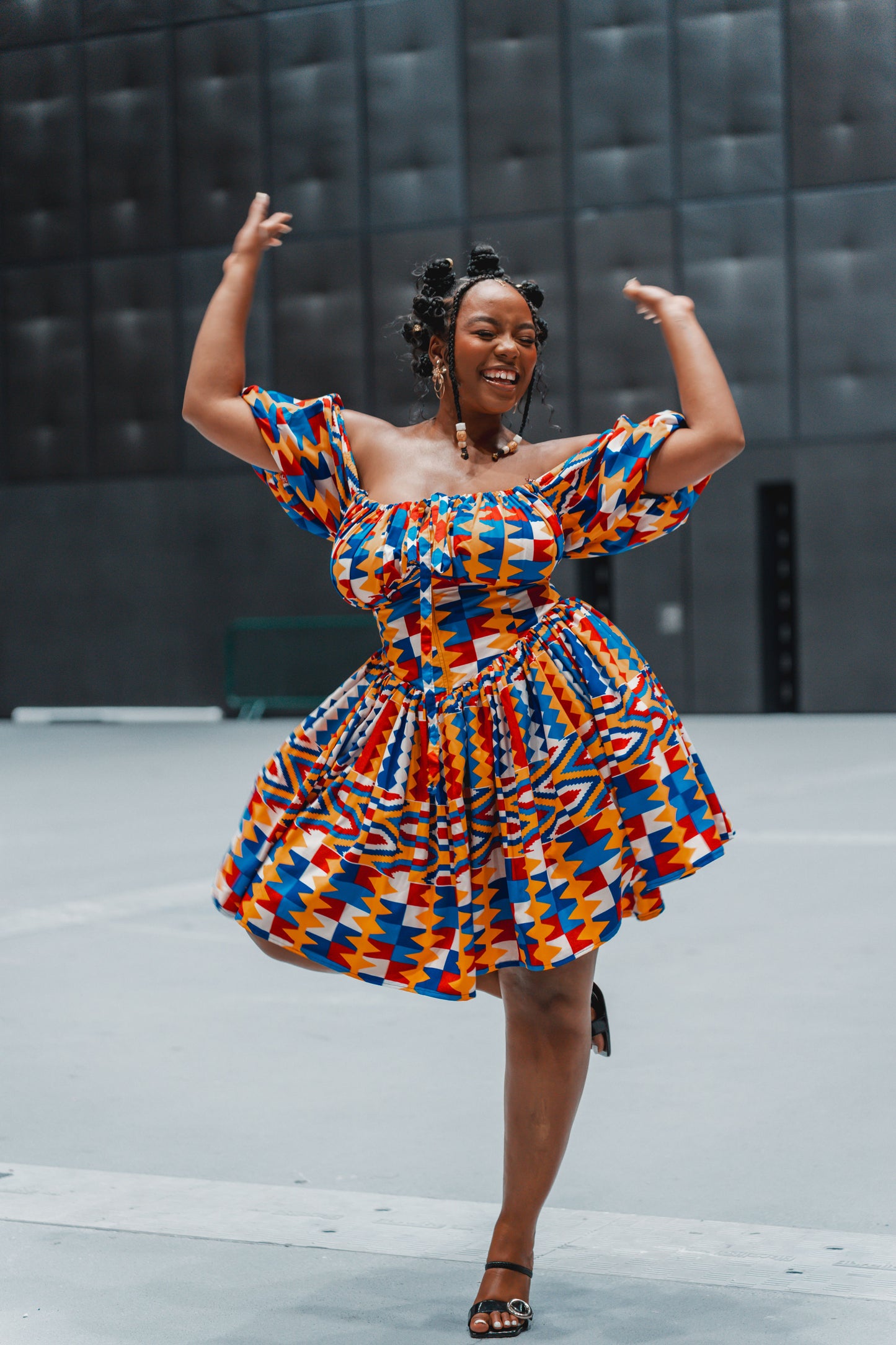 Olanna Kente African Print Dress