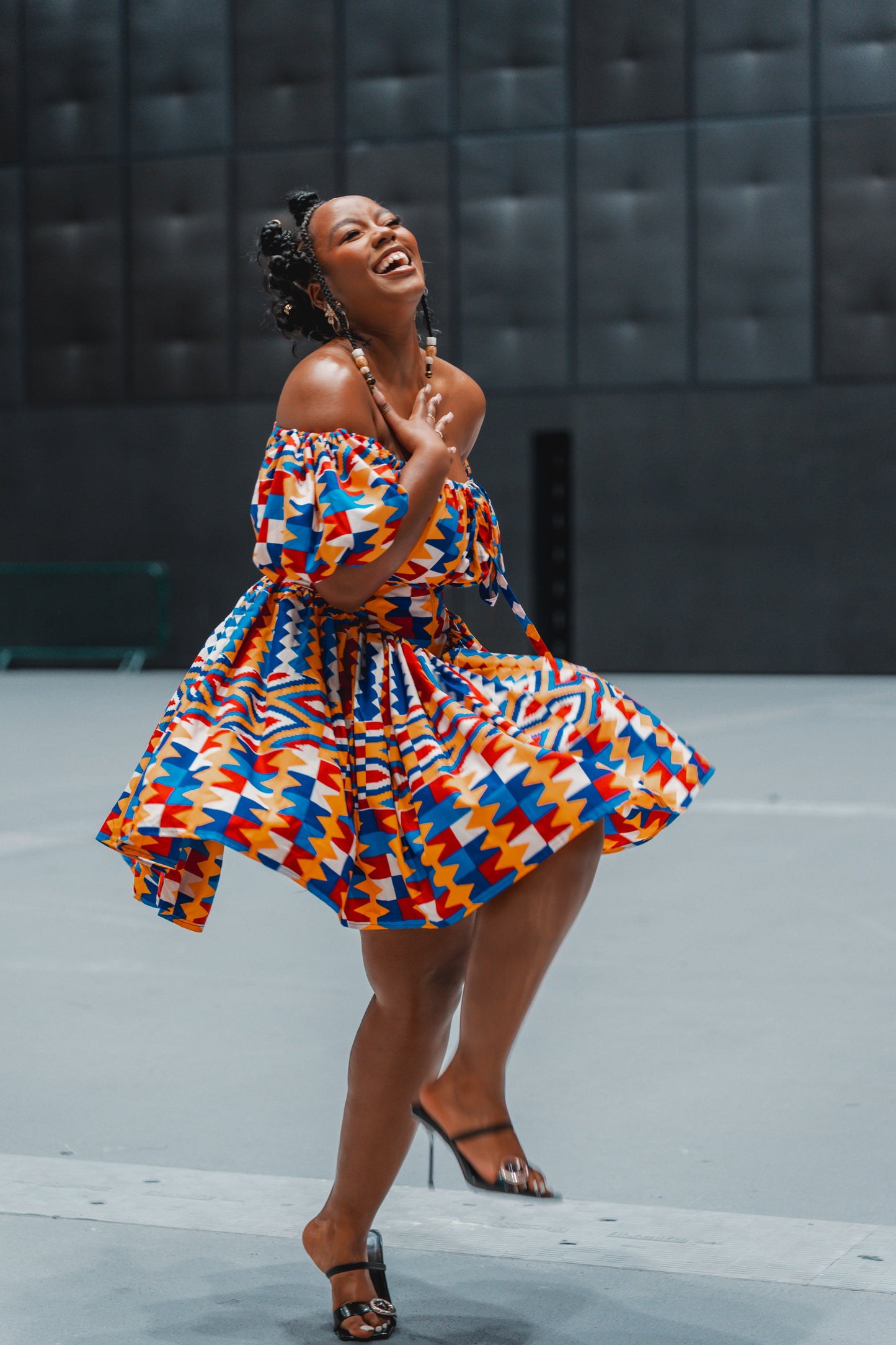 Olanna Kente African Print Dress