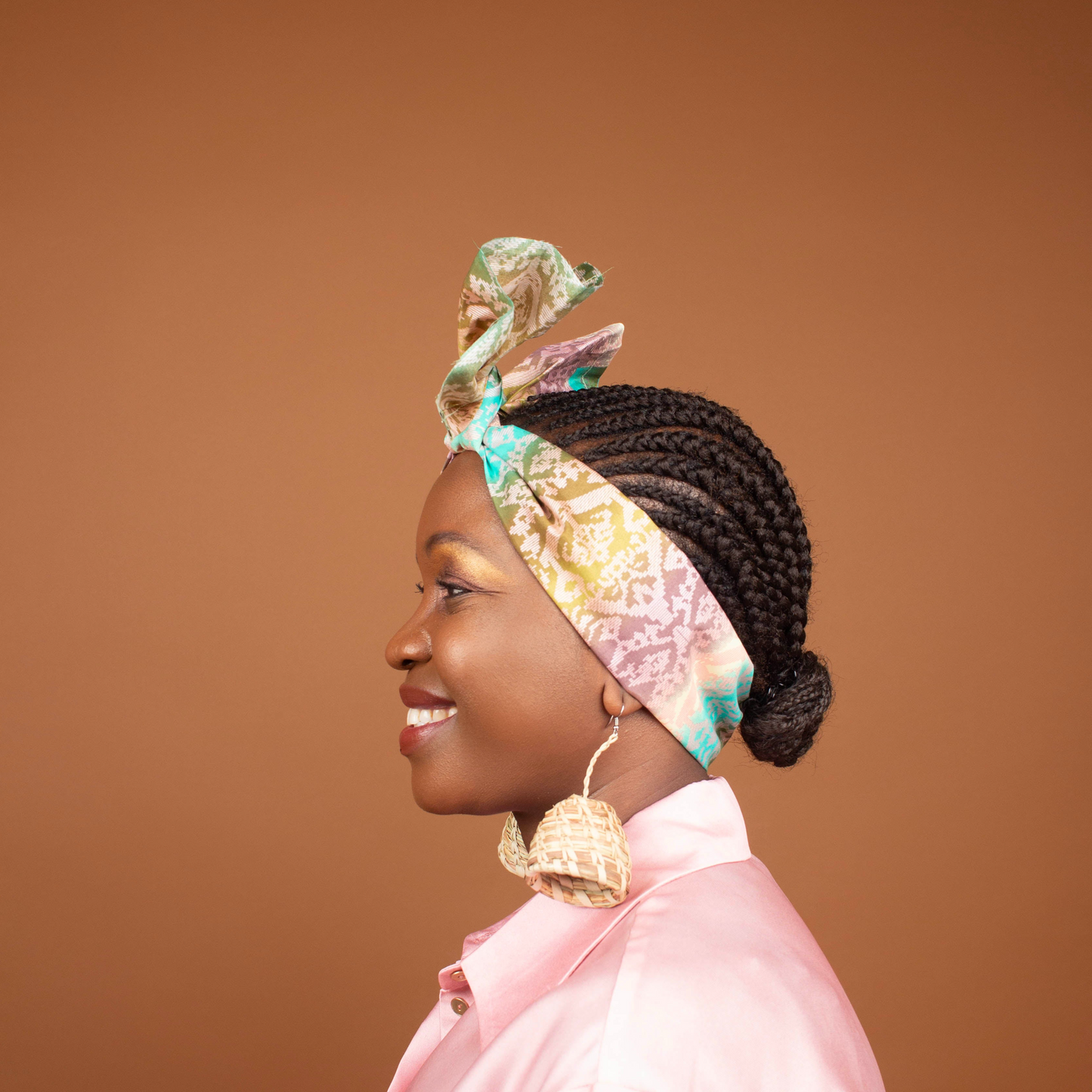 Amara African Print Head Wrap