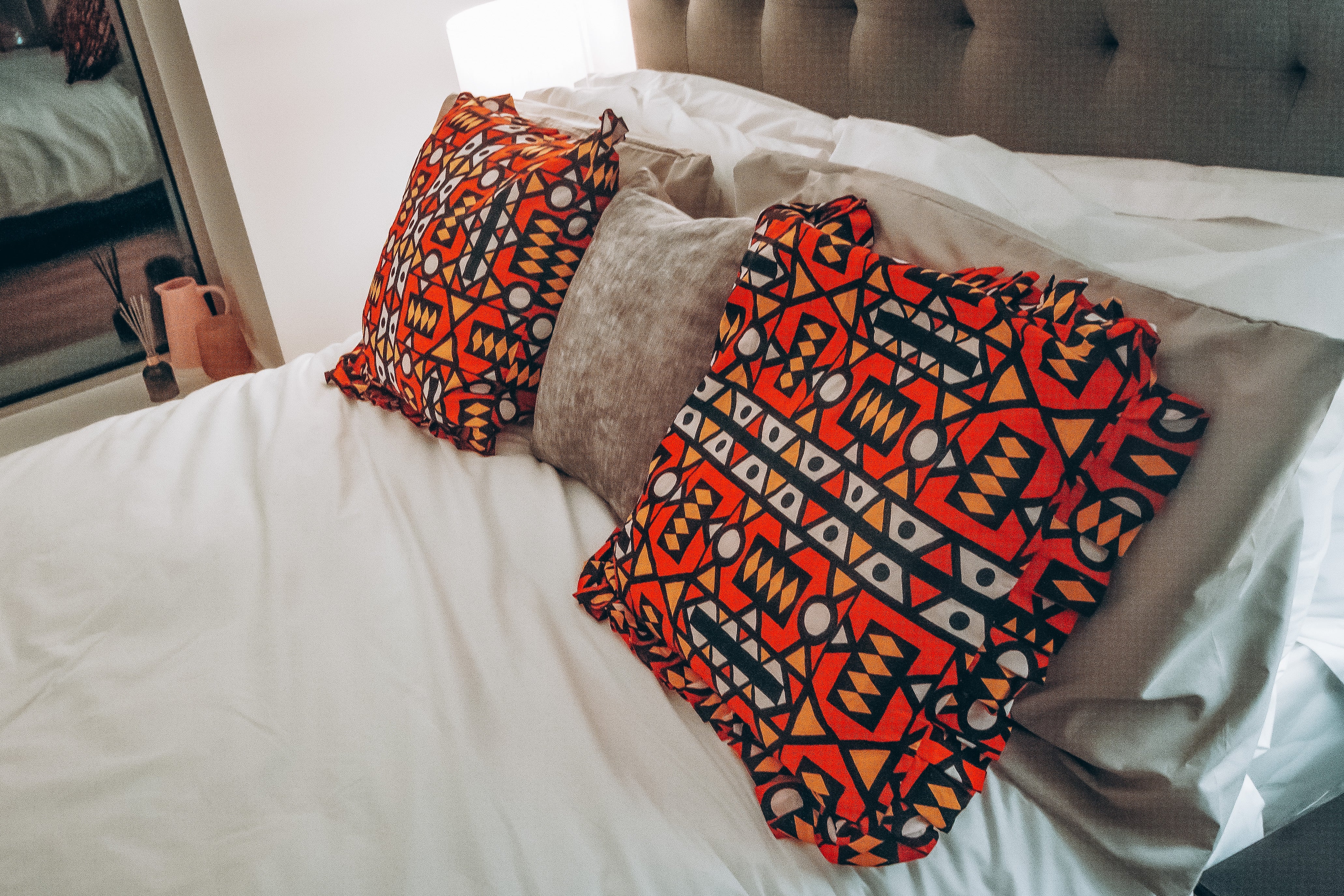 African print outlet cushions